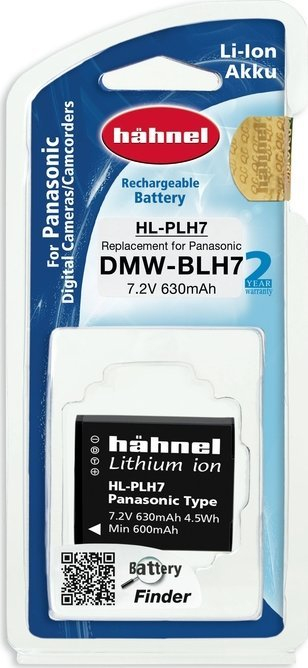 Bateri kamere Hahnel HL-PLH7 për Panasonic, 630mAh, Li-Ion