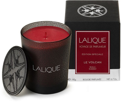 Миризлива свеќа Lalique The Volcano Maui Hawaii, 190g, повеќебојна