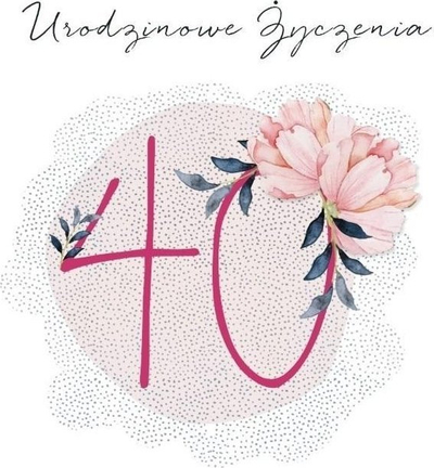 Kartolinë urimi Clear Creation Swarovski Square Card CL4540, 40 vjeç, me letër shoqëruese