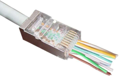 Мрежни конектори Microconnect CON6FTPE, RJ45, Cat6 FTP, сет 100 парчиња