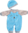 Rroba për kukulla Smily Play, 32 cm, set veshjesh, blu