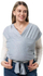 Носач за бебиња Momcozy Baby Wrap Carrier, ергономски, еластична ткаенина, светло сива