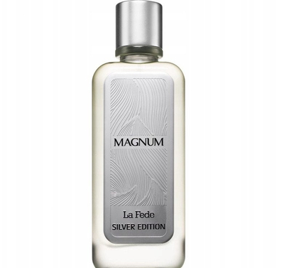 Parfum Khadlaj La Fede Magnum Silver Edition për burra, EDP 100 ml