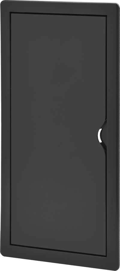 Derë inspektimi plastike Virone ID-15/30/B, 15x30 cm, ABS, e zezë