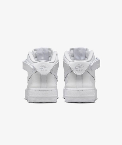Atlete Nike Air Force 1 Mid EasyOn GS W FN1193-111, lëkurë, të bardha