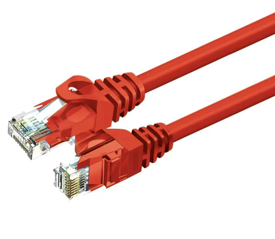 Kabllo Ethernet Zoy ZCR025R, Cat 6 UTP, 0.25m, e kuqe