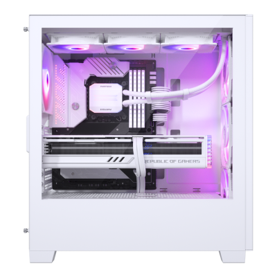 Kasë Phanteks XT Pro Ultra Tempered Glass Windows, D-RGB, e bardhë