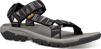 Sandale për burra Teva Hurricane XLT2 Chara, për hiking, të zeza me gri