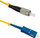 Kabllo fibrash optike Qoltec Patchcord, FC UPC në SC UPC, Singlemode, 50m, e verdhë