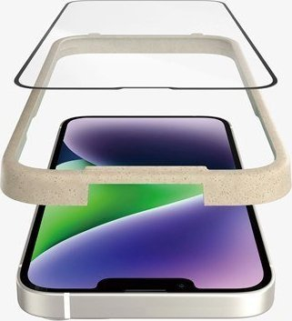 Mbrojtëse ekrani PanzerGlass Ultra Wide Fit, për iPhone 14 Plus dhe 13 Pro Max 6.7", xham Diamond, transparente