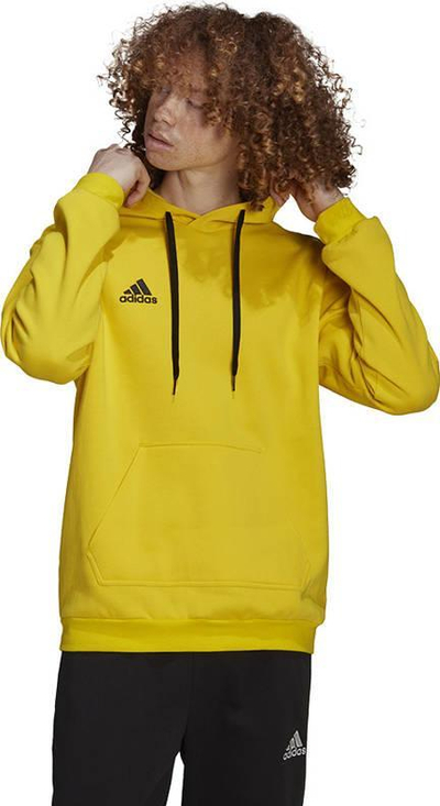 Bluzë me kapuç Adidas Entrada 22 M HI2140, fleece, për burra, blu