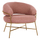 Kolltuk Trudi 84x79x76Hcm (HM8639.22), rozë/ ari