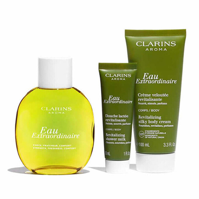 Set dhuratë për femra Clarins Eau Extraordinarie, 3 elemente