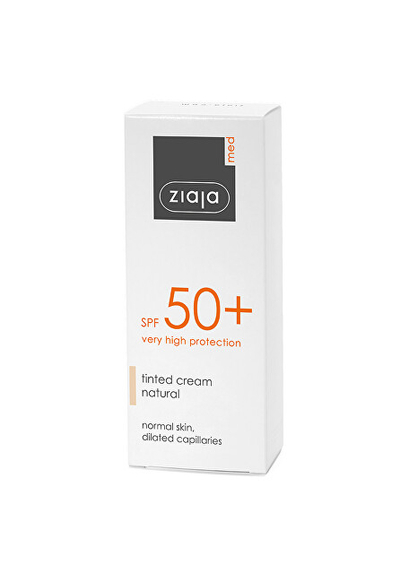 Krem mbrojtës ndaj diellit Ziaja SPF50+ Natural Shade, 50 ml