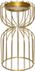Mbajtëse qirinjsh Fééric Lights &amp; Christmas Hourglass, metal, 26 cm, ngjyrë ari, set me 2 copë