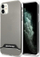 Mbulesë telefoni AMG AMHCN61TCBW për iPhone 11, 6.1", hardcase transparent, korniza e zezë dhe e bardhë