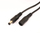 Kabllo energjie DC MITON KWG‑20DC, prizë 2.1 × 5.5 mm, e zezë