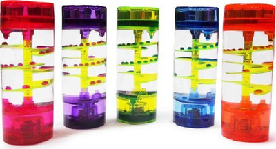 Lodër sensoriale Liquid Timer, orë numërimi mbrapsht, efekte relaksuese, shumëngjyrëshe