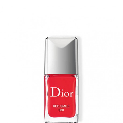 Llak thonjsh Dior Dior Vernis 080 Red Smile, efekt xheli, 10ml, i kuq