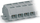 Shirit terminal elektrik WAGO 261-255, 5-kanalësh 2 përçues, snap-in DIN, gri