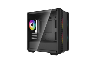 Kasë DeepCool CC360 ARGB Mini Tower, e zezë