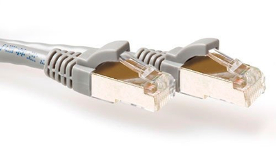 Kabllo rrjeti Microconnect SFTP6A015BOOTED, 1.5 m, CAT6a S/FTP, gri