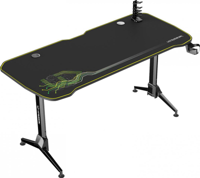 Tavolinë kompjuteri Ultradesk Grand, e zezë / gjelbër