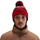 Капа за мажи Nike Peak Winter Wonderland Beanie, 1SIZE, црвена сина зелена