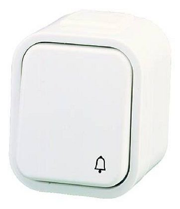 Ndërprerës wireless Zamel Hemetic, 150mm, i bardhë