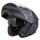 Helmetë moto Cassida Modulo 2.1 Profile Vision, integral modular, i zi mat gri reflektues
