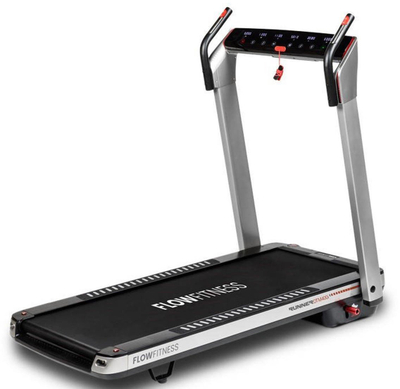 Tapet vrapimi Flow Fitness Runner DTM400i, elektrik, i palosshëm, gri
