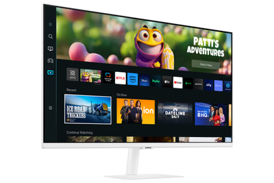 Monitor Samsung M50C, 27\", VA, FHD, i bardhë