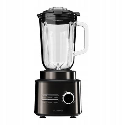Blender tavoline Aiwa Saberu 2500 ATB-2500, 2500W, enë xhami 1.5L, i zi