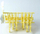 Set edukativ me erë Cute Sunlight Wind Power Beast NO.2141, DIY, 3D, i verdhë