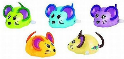 Механичка играчка Голнест &amp; Кизел Wind-Up Mouse, глушец на навивање, повеќебоен