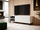 Kredencë TV Cama Meble Pafos, 150x42x52cm, MDF, e bardhë mat