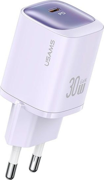 Karikues muri Usams CC251 HC Series, 30W GaN, USB C, lejla