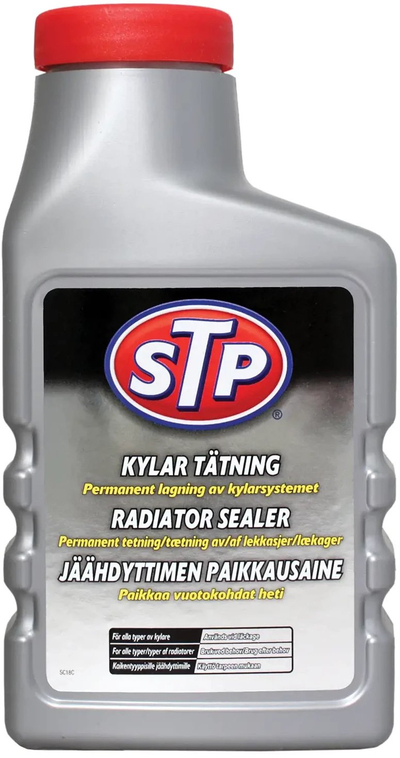 Solucion për mbyllje radiatorësh STP Radiator Sealer, kundër rrjedhjeve, mbron nga ndryshku, transparent