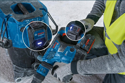 Комплет за автоматско стартување Bosch GCA 30-42 1600A02GF1, безжично вклучување, за индустриска правосмукалка