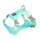 Parzmore qenësh Barry King No Pull, madhësia L, qafë 36-48cm gjoks 43-60cm, blu e hapur
