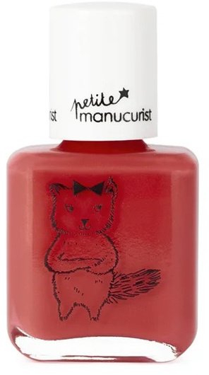 Llak thonjsh për fëmijë Manucurist Petite Kiki The Kitten, 8ml, koral i kuqërremtë
