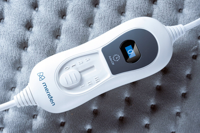 Jastëk elektrik ngrohës Meriden Comfort Soft MCS-301, 100W, 3 shkallë nxehtësie, gri