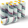 Rul boje SCHULLER Silverline, 12mm, poliester, i bardhë
