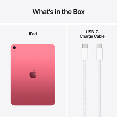 Apple iPad (A16), 11", Wi-Fi, 128GB, Pink