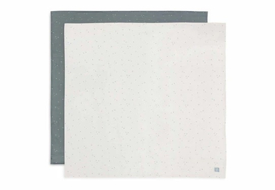 Mbulesa te holla muslin 115x115cm winkling - Sea Green (2pack)