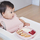 Pjatë fëmijësh b.box 2 in 1 Suction Plate, me vakum, me ndarje, blu Ocean