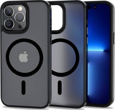 Mbulesë telefoni Tech-Protect Magmat MagSafe për iPhone 14 Pro Max, TPU PC, e zezë mat