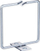 Kapak kabllosh Roline Cable Eyelet, 80 x 80 mm, metalik, hyrje kabllosh frontale
