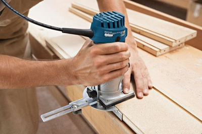 Frezë kantosh Bosch GKF 600, 600W, profesionale, blu