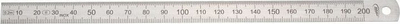 Rregull çeliku fleksibël Helios Preisser 0460521, Class II, shkallëzim 1/2 mm dhe mm